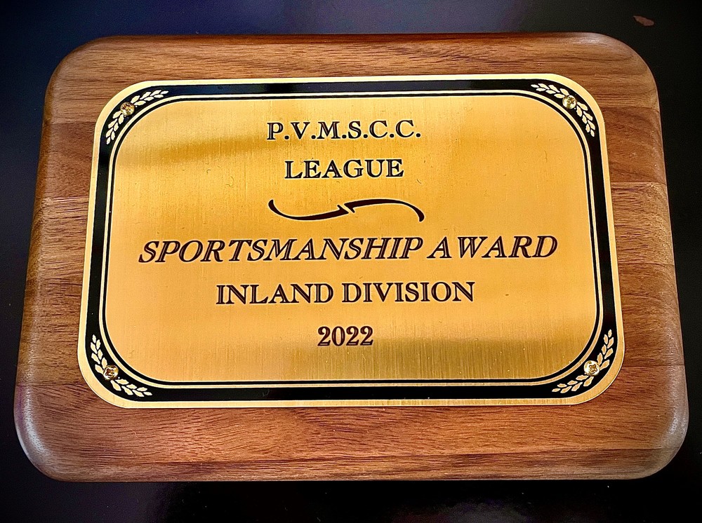 Sportsmanship Award 2022!